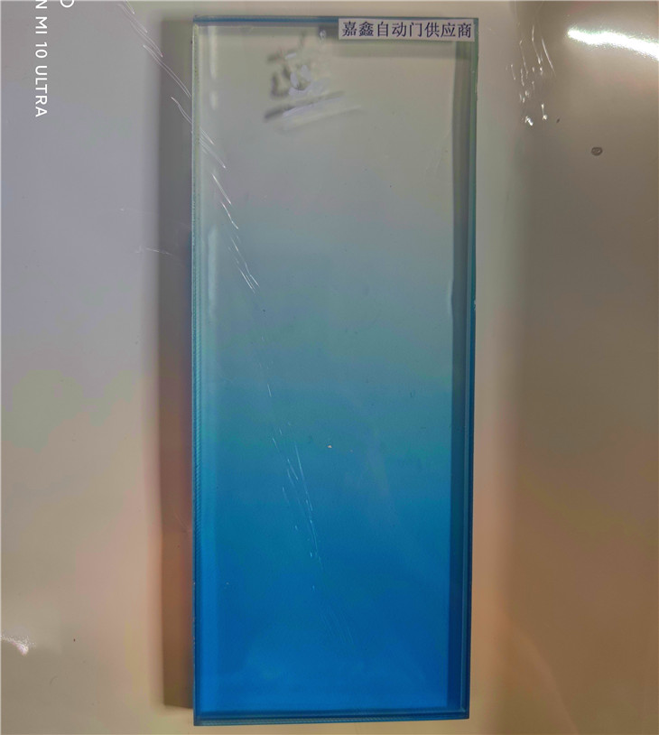 淋浴房渐变玻璃夹胶渐变 纯色渐变单向透视玻璃
